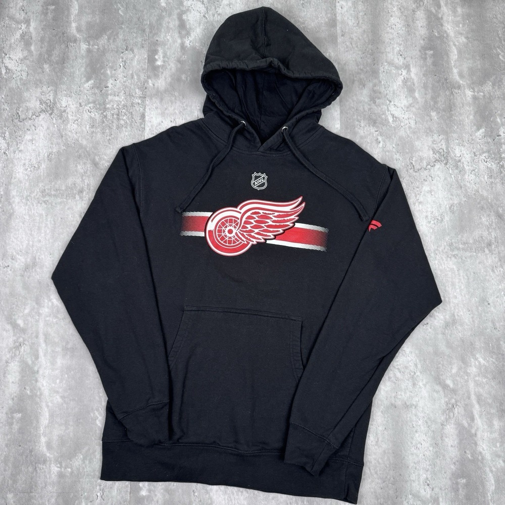 Fanatics Detroit Red Wings‎ Hoodie Mens M NHL Sweatshirt Logo Hockey Pullover